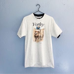 Vintage Crewneck 1991 Yorky Single Stitch Tee Medium
